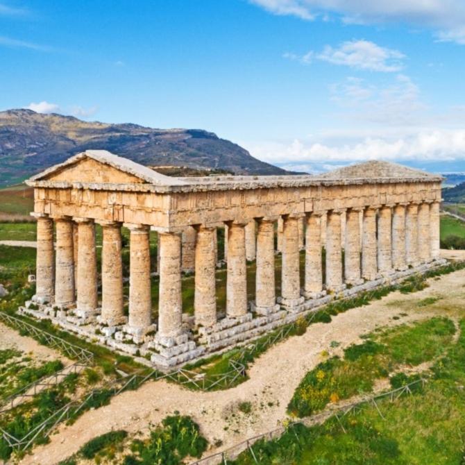 Вилла Oasi Del Sole - Segesta Калатафими Экстерьер фото